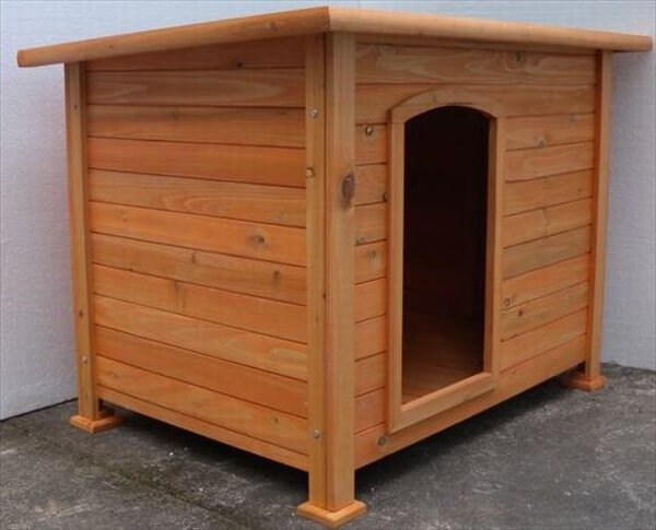 Dog House Made Out of Pallets