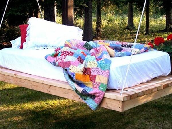 Diy Outdoor Bed Swing