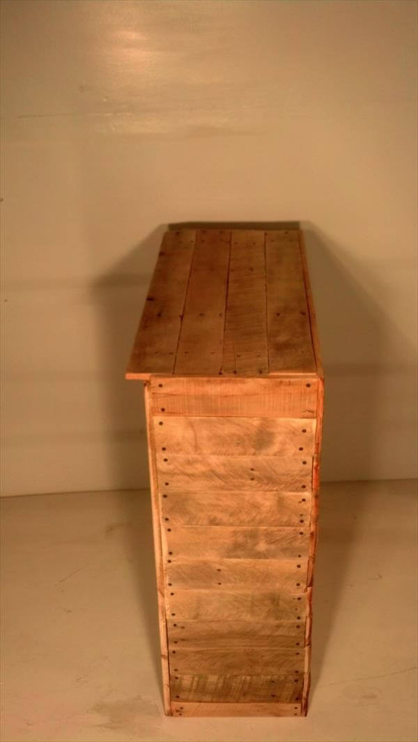 Pallet Entry Way Table