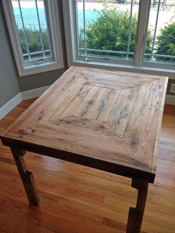 Pallet Dining Table Plans